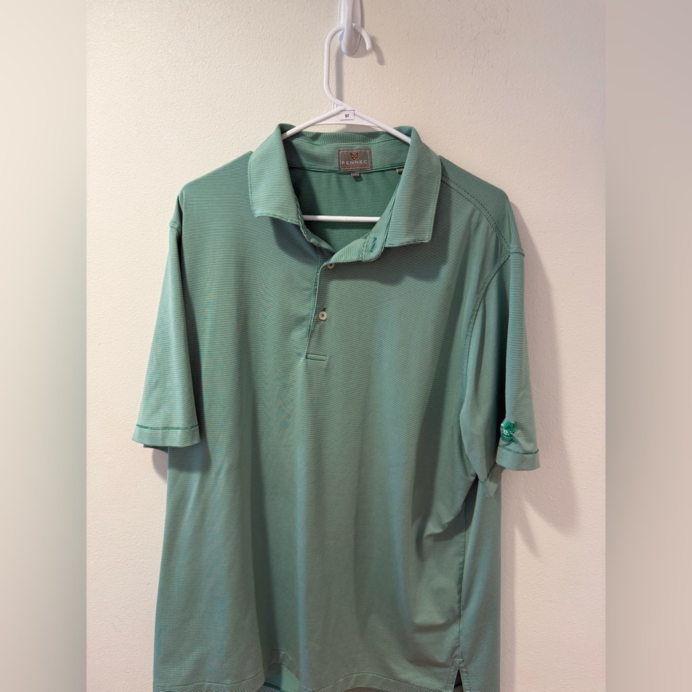 Men's Green Polo Shirt - Colonial CC - Fort Worth